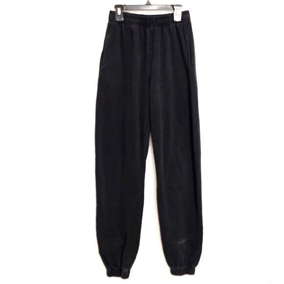 SNDYS Pants - SNDYS. Everyday Luxe Hi-Rise Joggers Sweatpants Washed Black Size 4